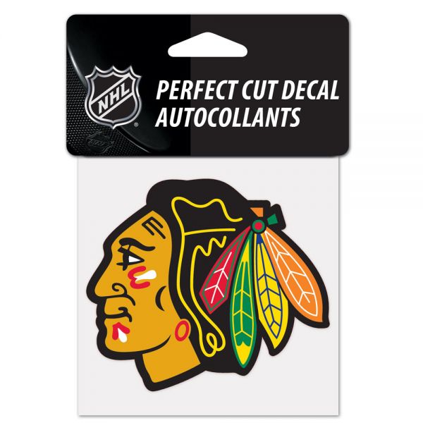 Wincraft Autocollant 10x10cm - NHL Chicago Blackhawks