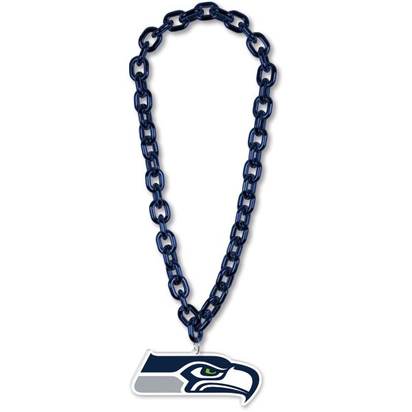 NFL Seattle Seahawks 3D XXL Fanchain Collier