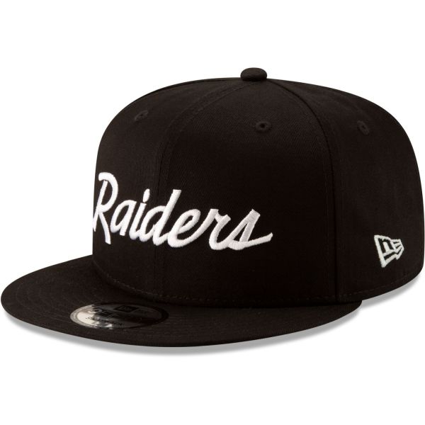 New Era 9Fifty Snapback Cap - SCRIPT Las Vegas Raiders