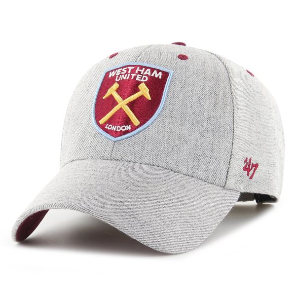 47 Brand Adjustable Cap - STORM CLOUD West Ham United FC