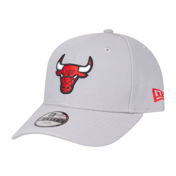 New Era Kids 9Forty Cap - NBA Chicago Bulls gris