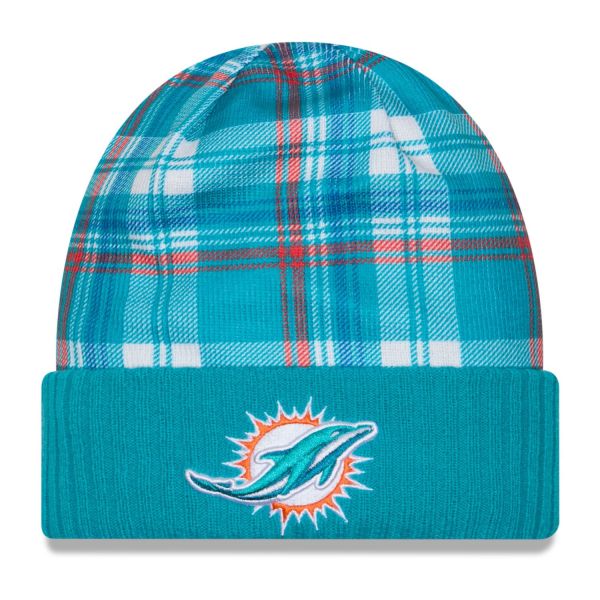 New Era NFL SIDELINE Statement Knit Mütze - Miami Dolphins