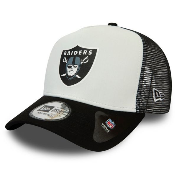 New Era 9Forty A-Frame Trucker Cap - Las Vegas Raiders blanc