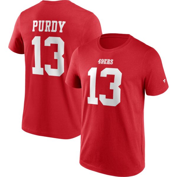 NFL San Francisco 49ers Shirt #13 Brock Purdy