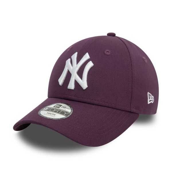 New Era 9Forty Kids Cap - New York Yankees damson