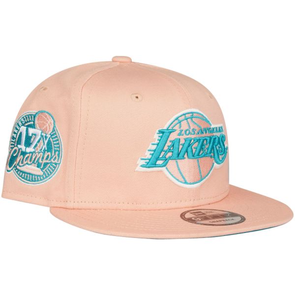 New Era 9Fifty Snapback Cap - Los Angeles Lakers blush rose