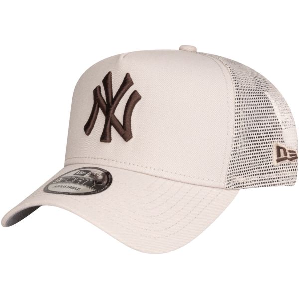 New Era A-Frame Mesh Trucker Cap - New York Yankees stone