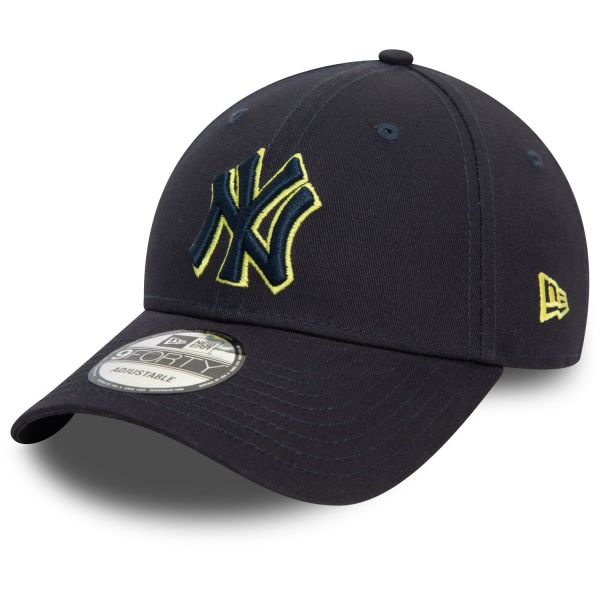 New Era 9Forty Strap Cap - OUTLINE New York Yankees navy