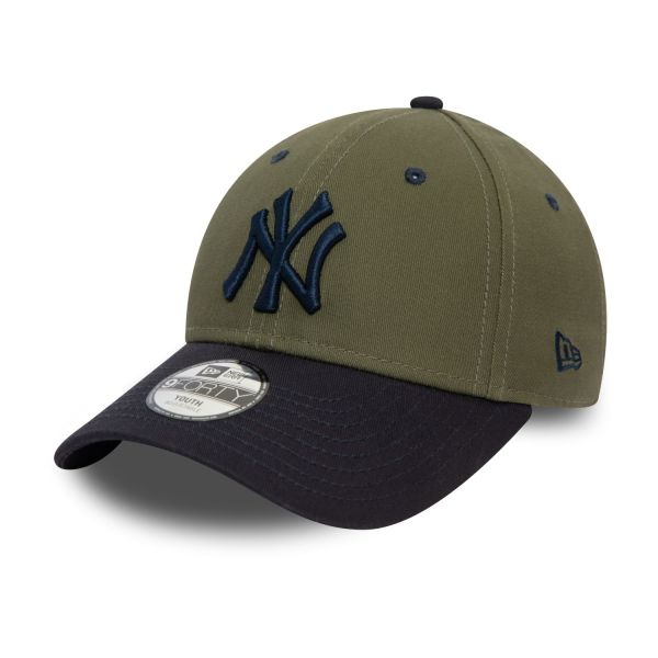 New Era 9Forty Enfants Youth Cap New York Yankees olive