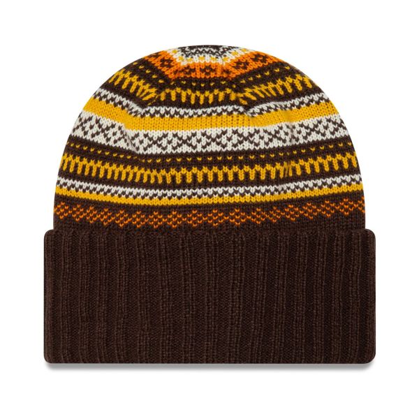 New Era Women's Winter Beanie FAIRISLE brown / multi