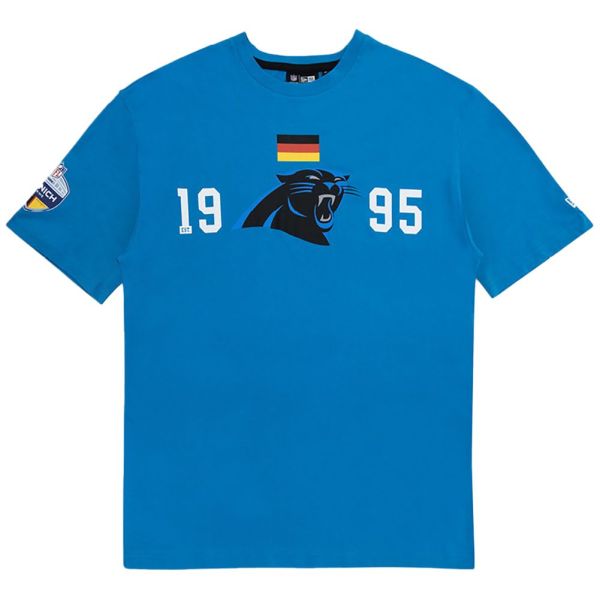 New Era Shirt - NFL MUNICH Carolina Panthers sky blue