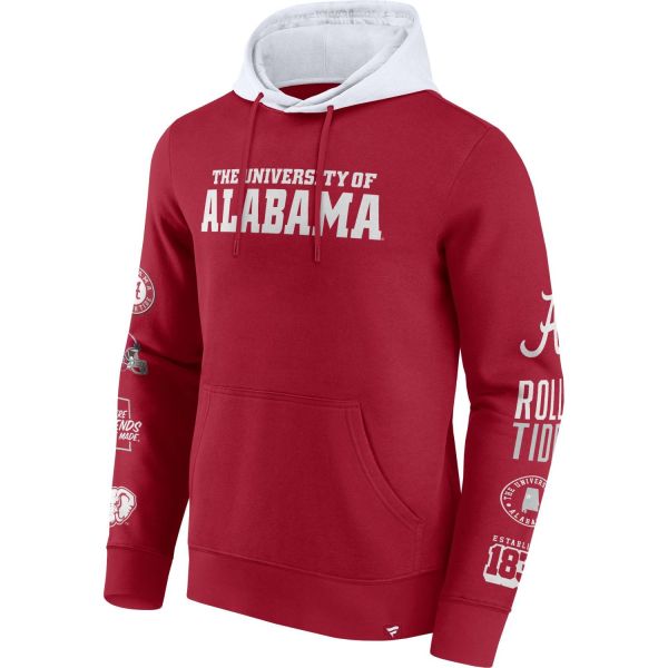 Alabama Crimson Tide NCAA Sleeve Patches Hoody