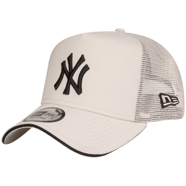 New Era A-Frame Trucker Cap - New York Yankees beige schwarz