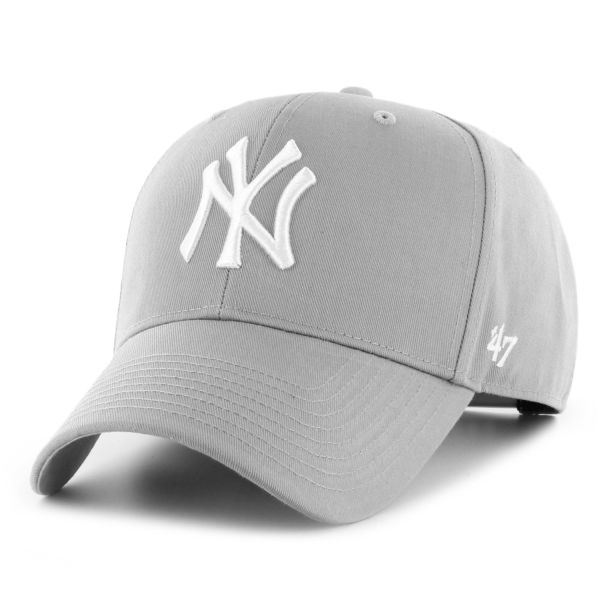 47 Brand Adjustable Cap - MLB BASIC New York Yankees gris