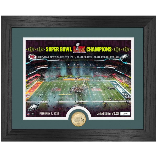 Philadelphia Eagles Super Bowl LIX Celebration Coin Bild