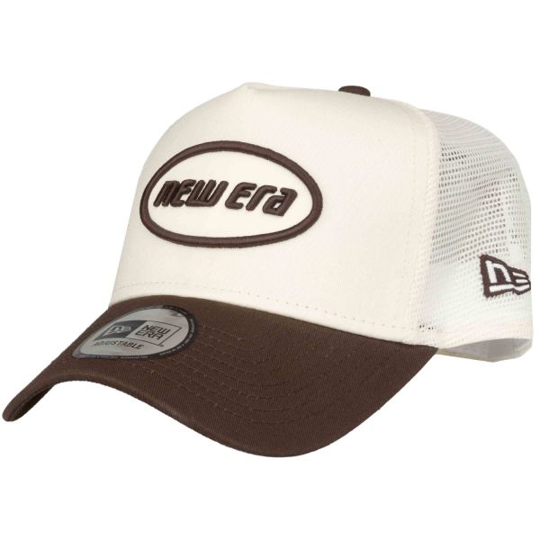 New Era Adjustable Trucker Cap - RETRO Brand Patch chrome