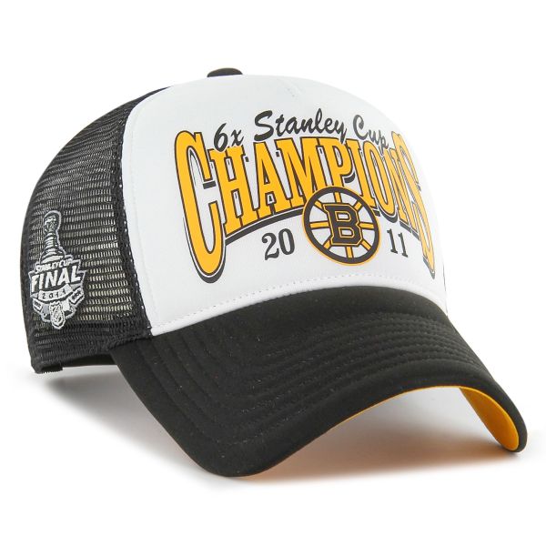 47 Brand Mesh Trucker Cap - FOAM CHAMP Boston Bruins