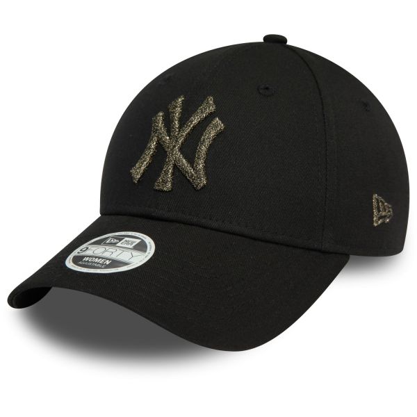 New Era 9Forty Femme Cap - METALLIC New York Yankees noir