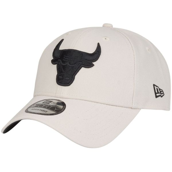 New Era 9Forty Snapback Cap - Chicago Bulls stone beige