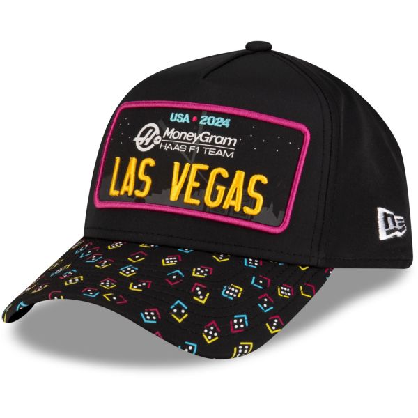 New Era A-Frame Snapback Cap - F1 HAAS Las Vegas noir