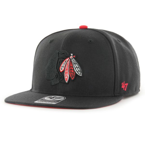 47 Brand Snapback Captain Cap - ELEMENT Chicago Blackhawks