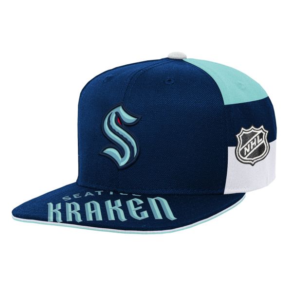 Outerstuff Enfants Snapback Cap - FACE-OFF Seattle Kraken