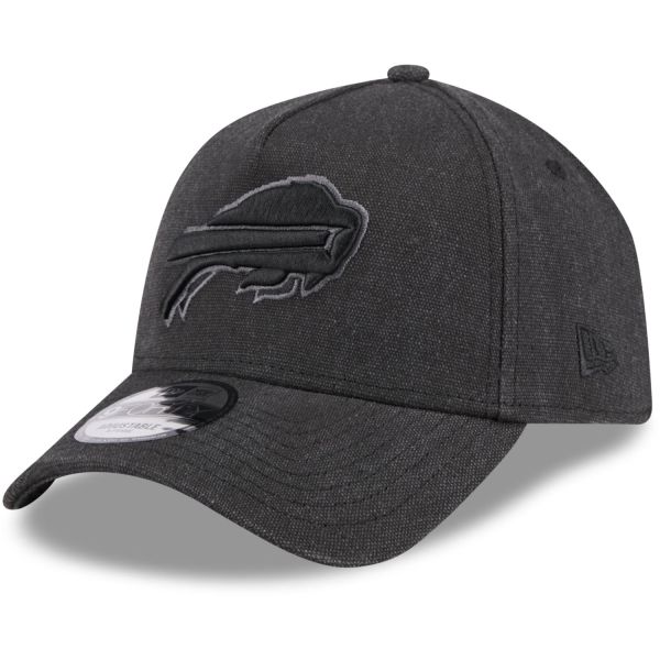 New Era A-Frame Trucker Linen Cap - Buffalo Bills black