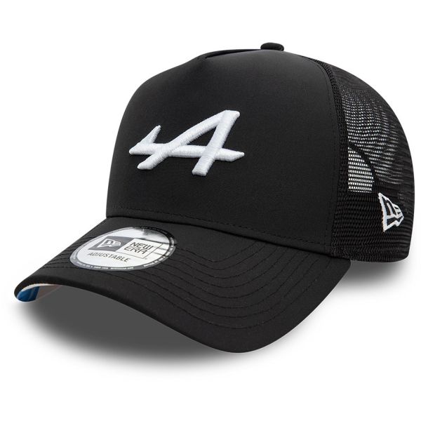 New Era Trucker Mesh Snapback Cap - F1 BWT Alpine black