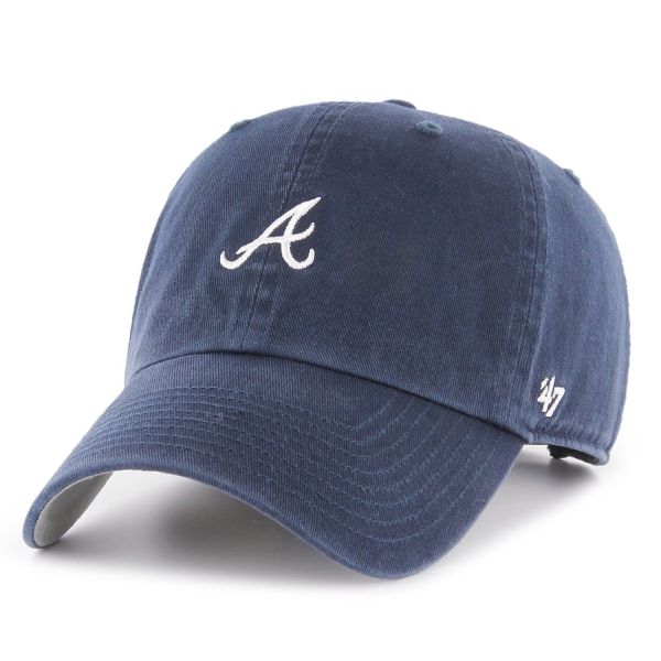 47 Brand Adjustable Cap - BASE RUNNER Atlanta Braves navy