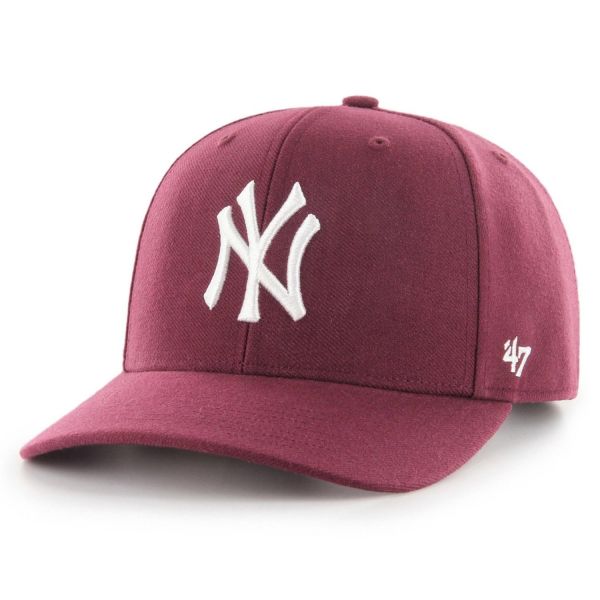 47 Brand Low Profile Cap - ZONE New York Yankees maroon