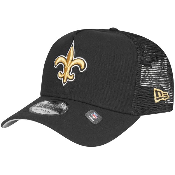 New Era A-Frame Snapback Trucker Cap - New Orleans Saints