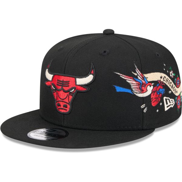 New Era 9Fifty Snapback Cap - CITY ART Chicago Bulls