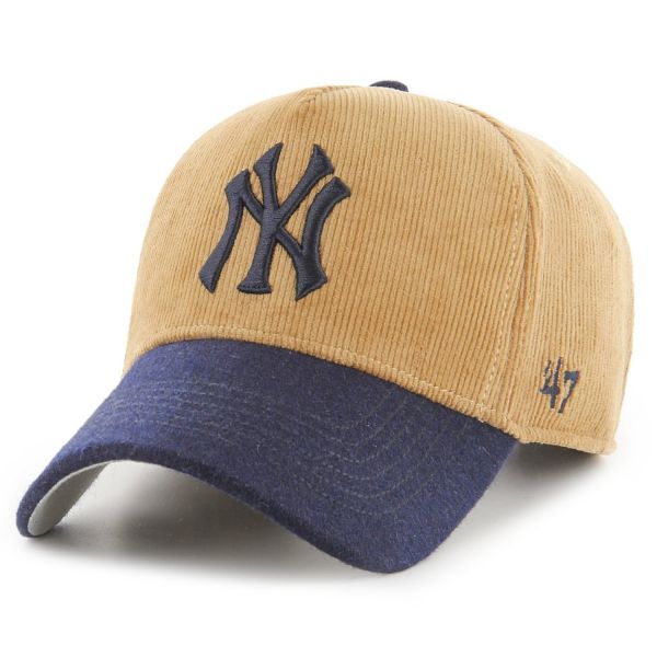 47 Brand Adjustable Cap - MVP KORD New York Yankees khaki