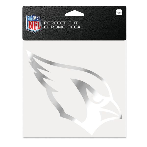 Wincraft Autocollant 15x15cm - NFL CHROME Arizona Cardinals