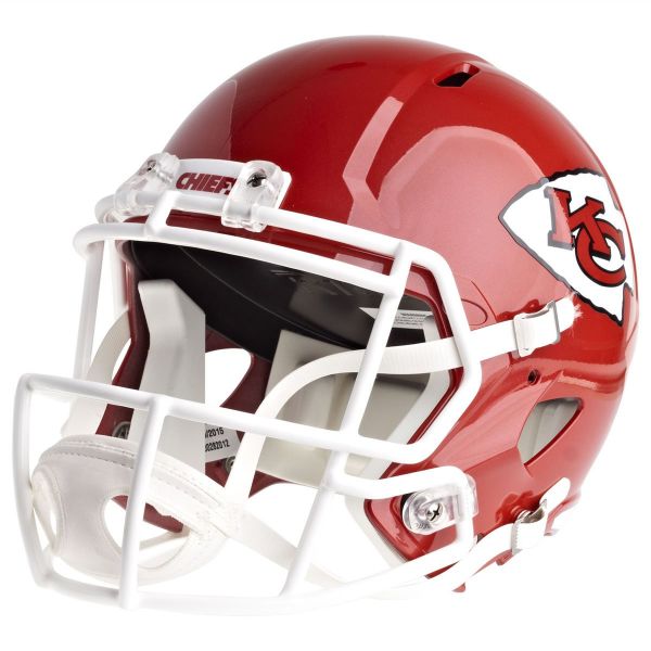 Riddell Speed Replica Football Helmet - Kansas City Chiefs