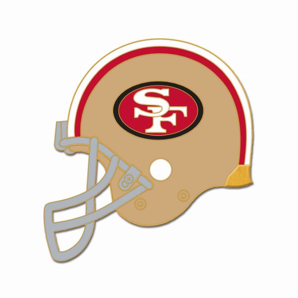 NFL Universal Bijoux Caps PIN San Francisco 49ers Casque