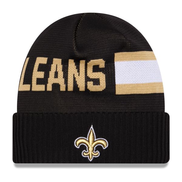 New Era NFL SIDELINE Tech Knit Bonnet - New Orleans Saints