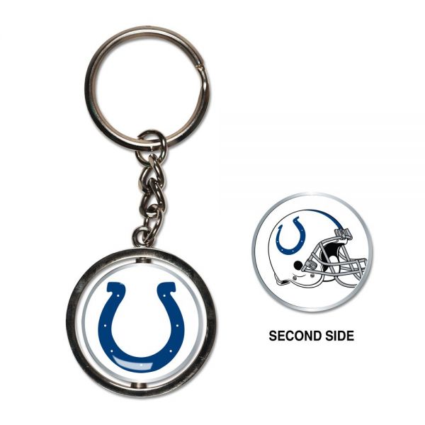 Wincraft SPINNER Key Ring Chain - NFL Indianapolis Colts