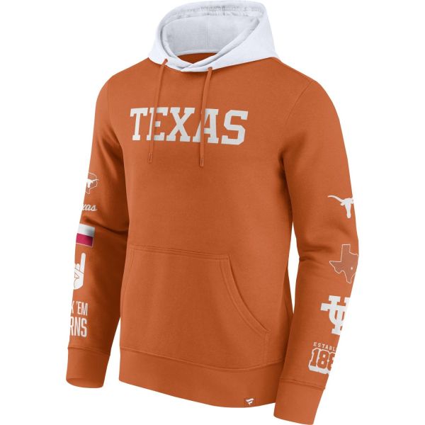 Texas Longhorns NCAA Sleeve Patches Hoody