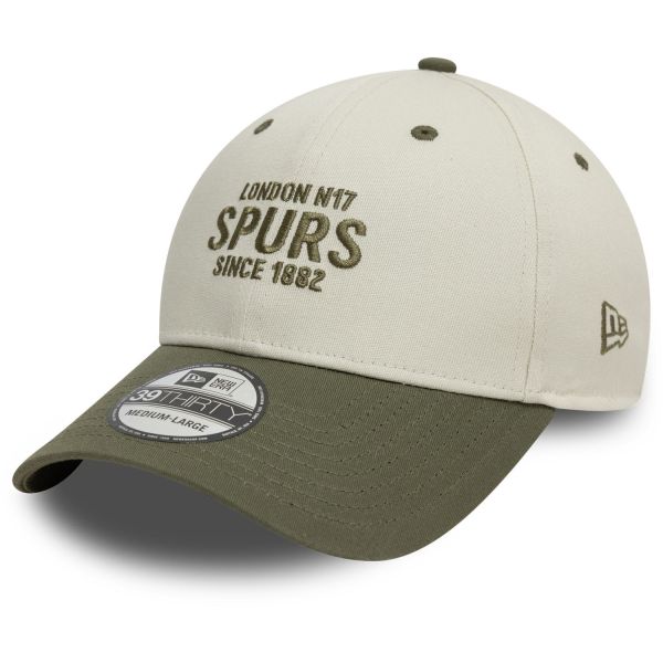 New Era 39Thirty Stretch Cap - Tottenham Hotspur stone beige