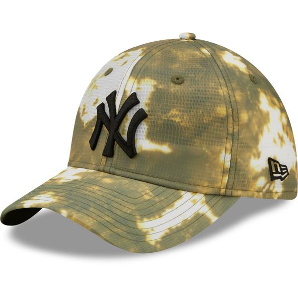 New Era 9Forty Clip-Back Cap - OVERLAY New York Yankees oliv