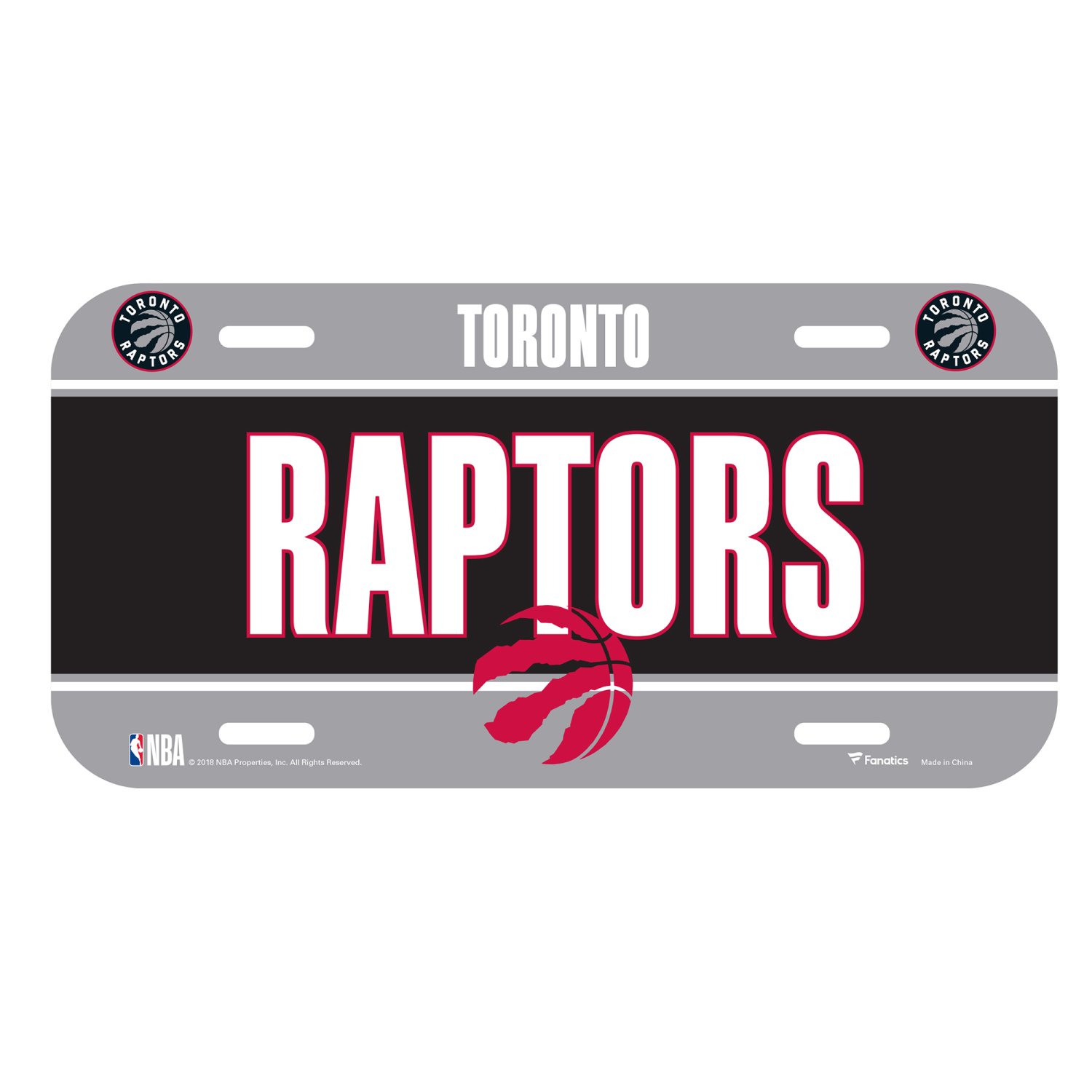 Fanatics NBA Kennzeichenschild - Toronto Raptors ...