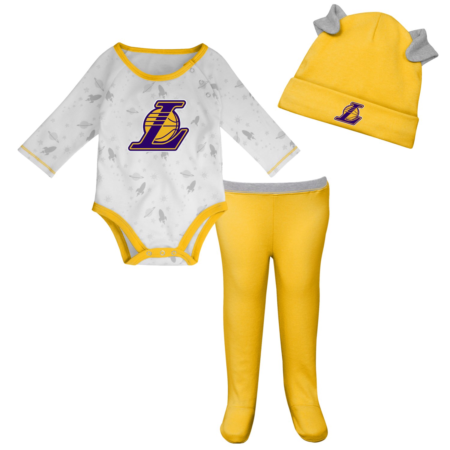 Outerstuff NBA Bébé Creeper Set Los Angeles Lakers | Enfants ...