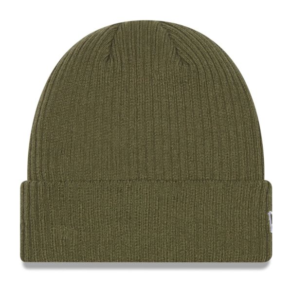 New Era Winter Beanie - COLOUR CUFF olive