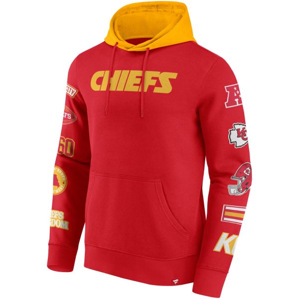 Kansas City Chiefs NFL Sleeve Prints Hoody