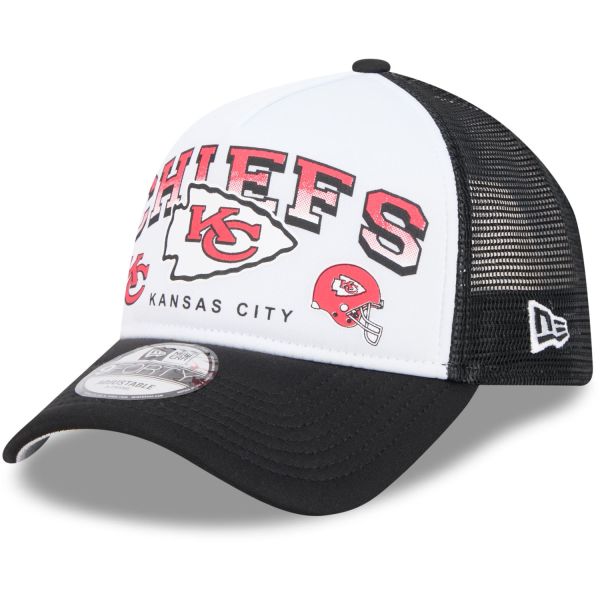 New Era A-Frame Mesh Trucker Cap - RETRO Kansas City Chiefs