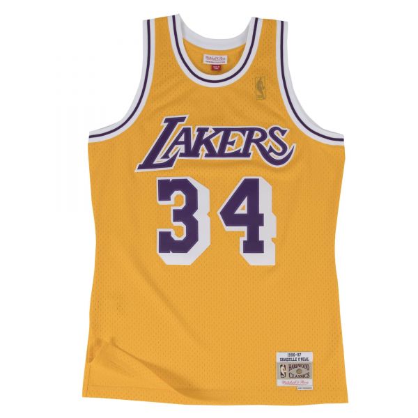 Shaquille O'Neal Los Angeles Lakers 1996-97 Swingman Jersey