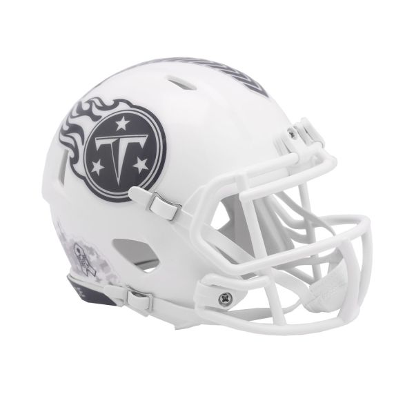 Riddell Speed Mini Football Helm SALUTE Tennessee Titans