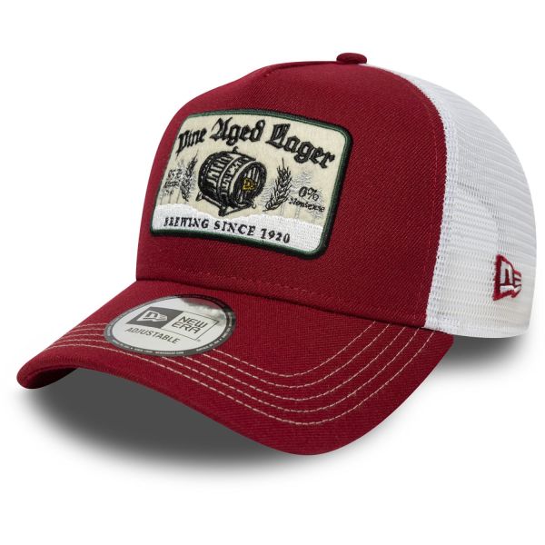 New Era Vintage Mesh Trucker Cap - Fine Aged Lager