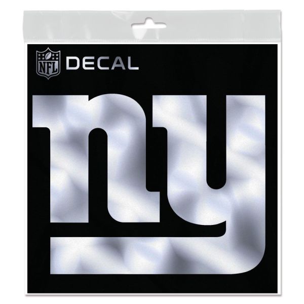 Wincraft Aufkleber 15x15cm NFL METALLIC New York Giants